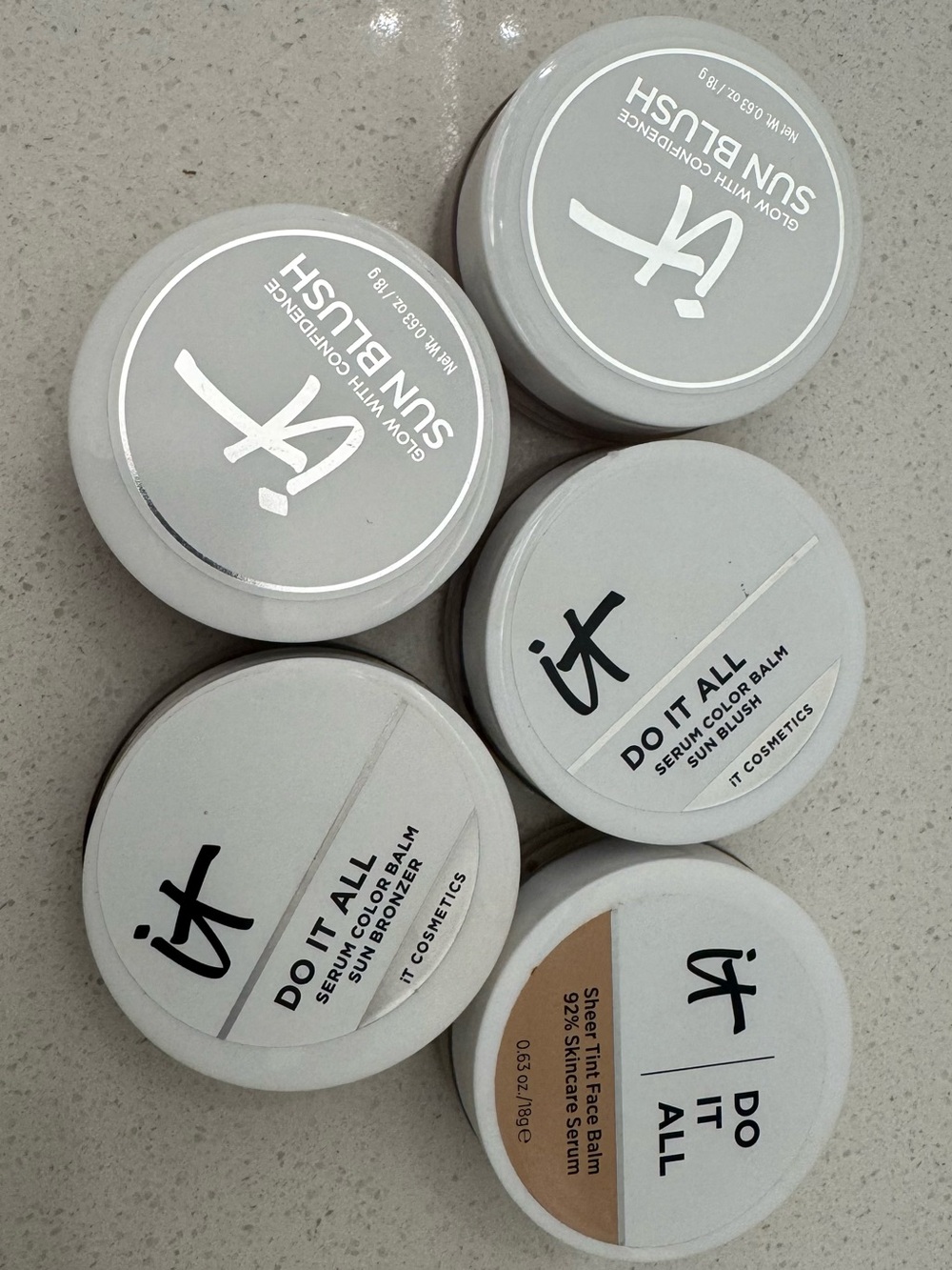 IT Cosmetics Do It All Serum Color Balm - Tinted moisturizer, Blush, and Bronzer